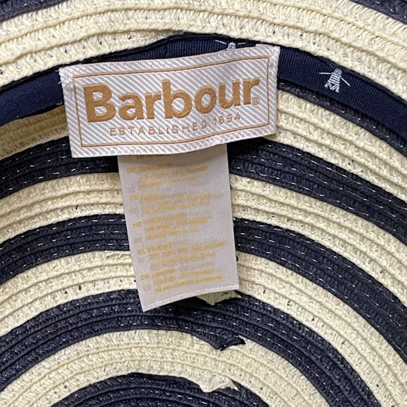 Barbour | Shore Sun Hat in Navy Stripes main image 7